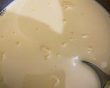 A picture of step 2 of Custard with seasonal fruits.