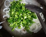 A picture of step 5 of Chinese rice.