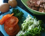 Foto langkah ke 1 dari resep Telur sosis sarapan.