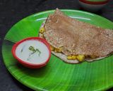 A picture of step 12 of Quinoa Dosa.