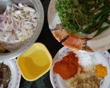 A picture of step 1 of Hyderabadi boti ka salan.