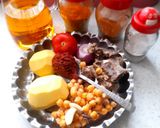 عکس مرحله 1 از دستور 🎀آبگوشت سنتی با گوشت گوسفندی قورمه