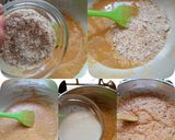 A picture of step 3 of Besan Rava Burfi. (Diwali Special).