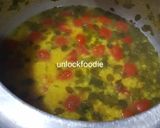 A picture of step 3 of Moringa leaves cooked with Lentils Moringa leaves Dal.