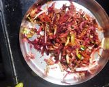 A picture of step 2 of Fruits and Vegetables Salad.