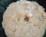 A picture of step 7 of Macaroni surprise ball.