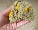 Foto langkah ke 11 dari resep Roti Kukus Matcha Kacang Hijau Nangka.