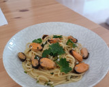 Foto del paso 4 de la receta: Pasta con mejillones