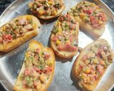 A picture of step 4 of Tawa Bruschetta - Christmas Party Bites.