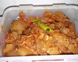 Foto langkah ke 3 dari resep Kikil bumbu kacang pedas.