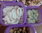 Foto langkah ke 1 dari resep Cap cay seafood.