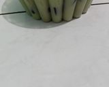 Foto langkah ke 3 dari resep Puding matcha cincau.