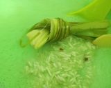 Gambar langkah 1 resipi Nasi Lemak Pandan & Sambal Bilis Mk89 Style.