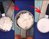 A picture of step 1 of Coconut Milk Murukku.