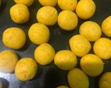 Foto langkah ke 3 dari resep Biji Salak Labu Kuning.