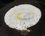 A picture of step 5 of Sponge Dosa (set dosa).