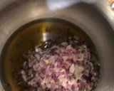A picture of step 1 of Mutton Curry.