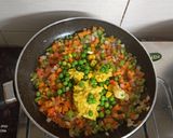 A picture of step 5 of Corn Veg Supreme.