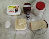 A picture of step 1 of Chocolate pudding.