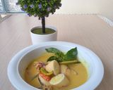 Foto langkah ke 5 dari resep Gulai Cumi isi Tahu.