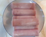 Foto del paso 1 de la receta: Flamenquines de jamón y queso