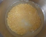 A picture of step 1 of Oats Moong Dal khichdi.