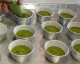 Hình bước làm 4 của món Matcha choco fondant
