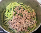 Foto del paso 4 de la receta: Macarrones con espinacas y mascarpone