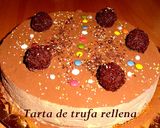 Foto del paso 14 de la receta Tarta de trufa rellena con trufas