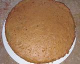 A picture of step 8 of Coffee sponge cake (heart shape, part 1).
