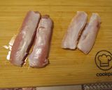 Baconba 🥓 tekert 🌀 nyúlgerinc 🐇 zöldségekkel 🥦🥕🍅 recept fázis 1 fotója