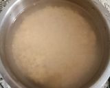 A picture of step 2 of Murighonto (Fish head curry with lentil).