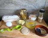A picture of step 1 of Hmbasha - Ethiopian celebration bread.