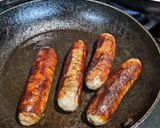 A picture of step 1 of Full English Breakfast for Dinner - My "Brinner".