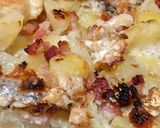 A picture of step 8 of Savory Pie: Potatoes, Smoked Bacon, and Cheese.