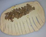 A picture of step 5 of Caterpillar bread.