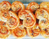 Foto del paso 8 de la receta: Palmeritas con queso y jamón de pavo