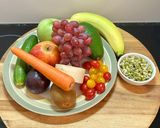 मिश्रित सब्जियों और फलों का सलाद (mixed vegetables and fruits salad) रेसिपी चरण 1 फोटो