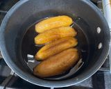 A picture of step 2 of Minatamis Na Saging (Sweetened Banana).