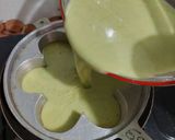 Foto langkah ke 4 dari resep Bingka tape ketan ijo.