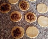 A picture of step 3 of 2 sided pie.