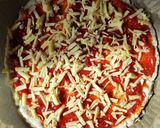 Szénhidrátszegény pizza sütőporral (tojás nélkül) recept fázis 4 fotója