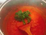 Xốt cà chua tươi (Fresh tomato sauce) bước làm 5 hình