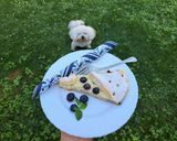 Pudingos áfonyás pite recept fázis 5 fotója