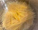 A picture of step 1 of Not a Bland Spaghetti.