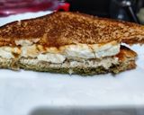 A picture of step 4 of Tricolour sandwich.