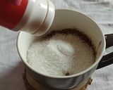 A picture of step 2 of Double Chocolate Muffin In A Mug | Easy Mug Recipe.