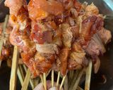A picture of step 5 of Grilled Chicken, Grilled Chicken Frames, Grilled Duck Beaks, Grilled Chicken Wings.
