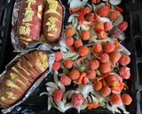 Foto del paso 3 de la receta: Costillar de cerdo al horno con papas acordeón