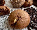 A picture of step 9 of Coffee and Cocoa Cookies (with White Chocolate Chips).